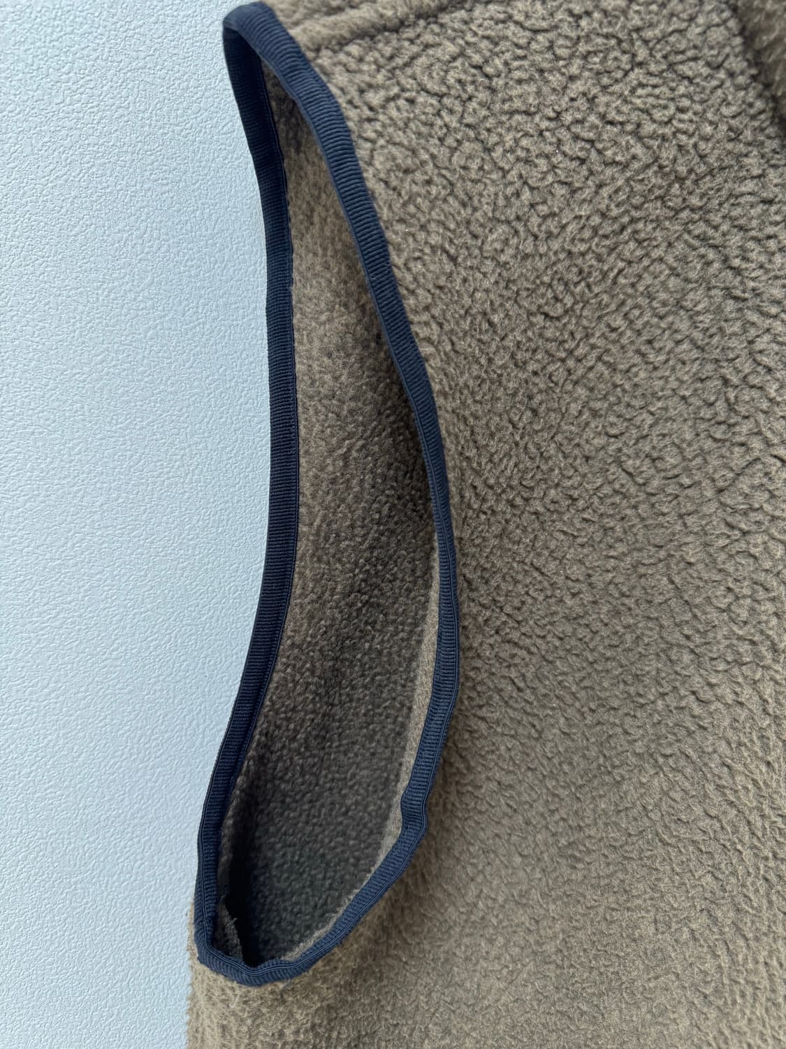 카키스 쉐르파 후리스 베스트 브라운 L 상품이미지4