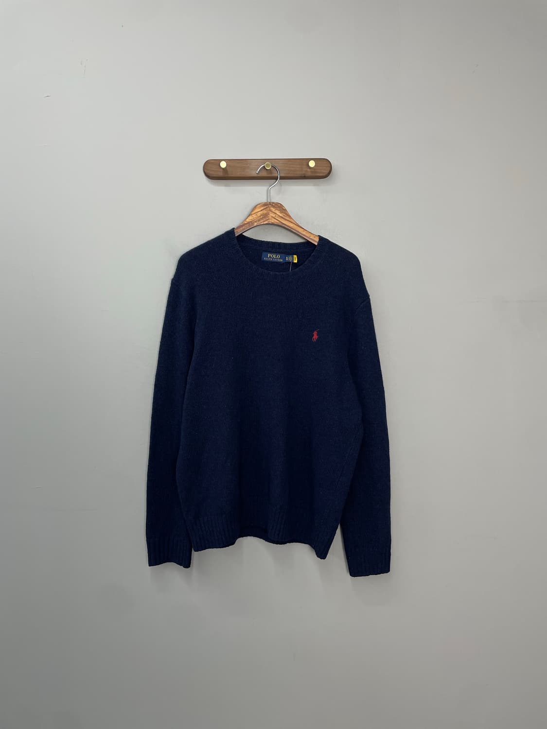 폴로 랄프로렌 네이비 울 니트 H1371 상품이미지2