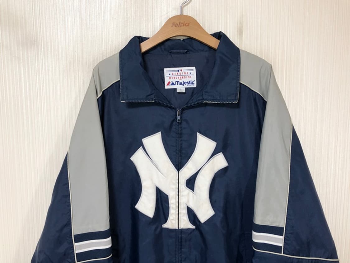 MLB 마제스틱 뉴욕양키스 빅로고/올드스쿨자켓 L(해외) 상품이미지2