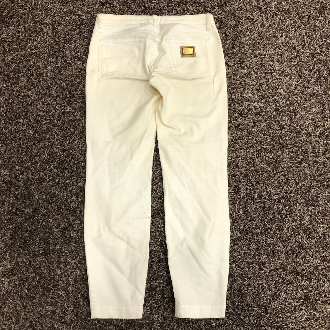 돌체엔가바나 여성 화이트 데님 팬츠 상품이미지5