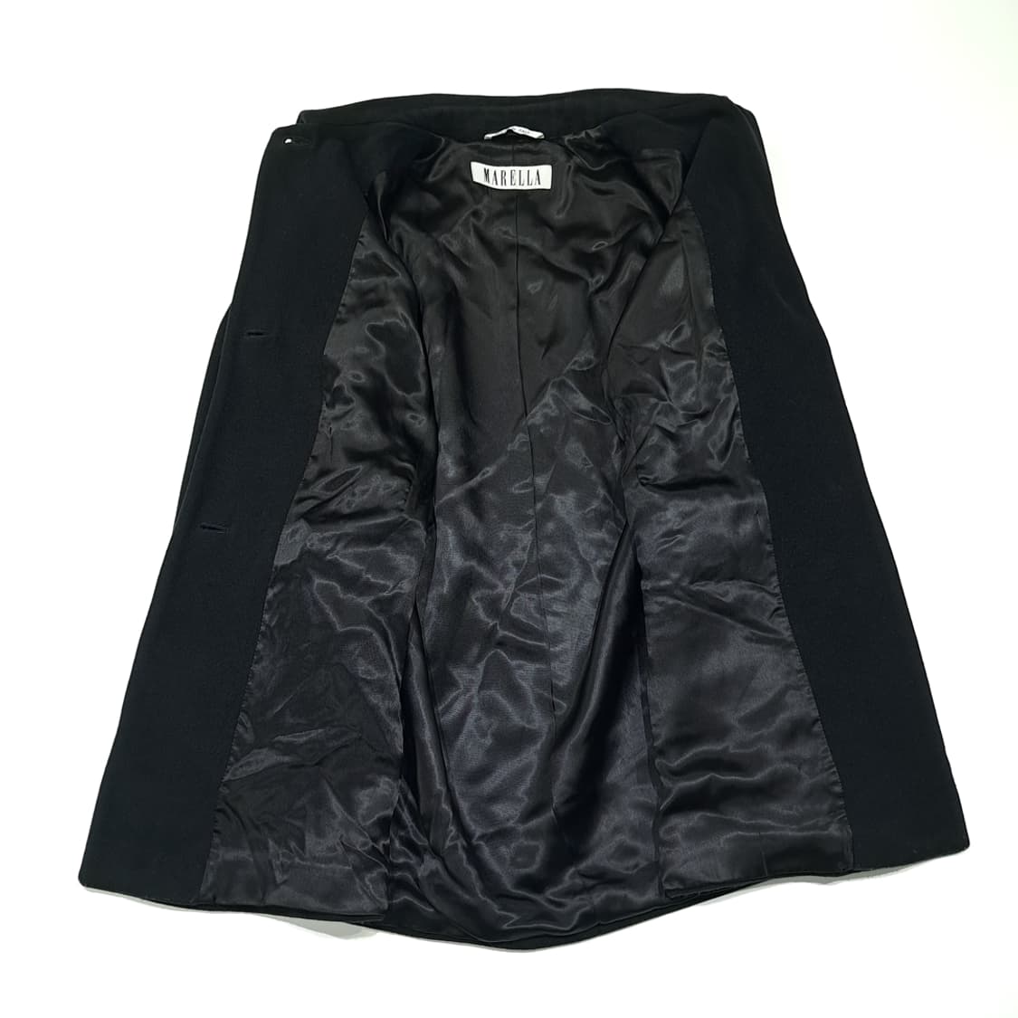 CL088 M 마렐라 이태리판 버진 울 앙고라 블렌드 하프 코트 상품이미지4