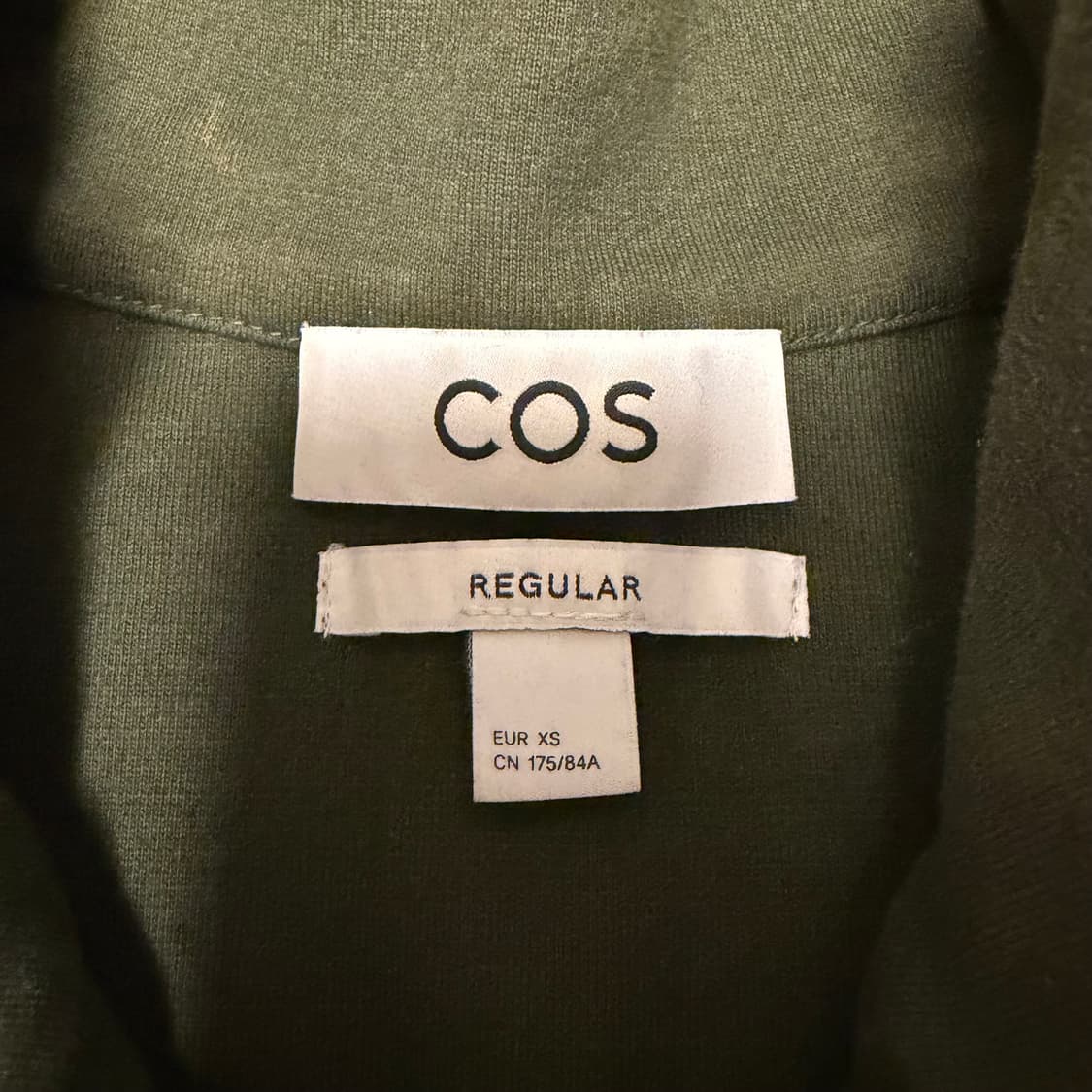 [XS] 코스 COS 투웨이 funnel neck 집업 상품이미지3