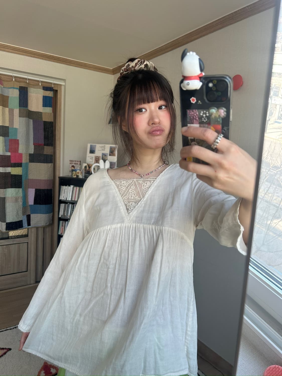 ethnic crochet blouse 상품이미지1