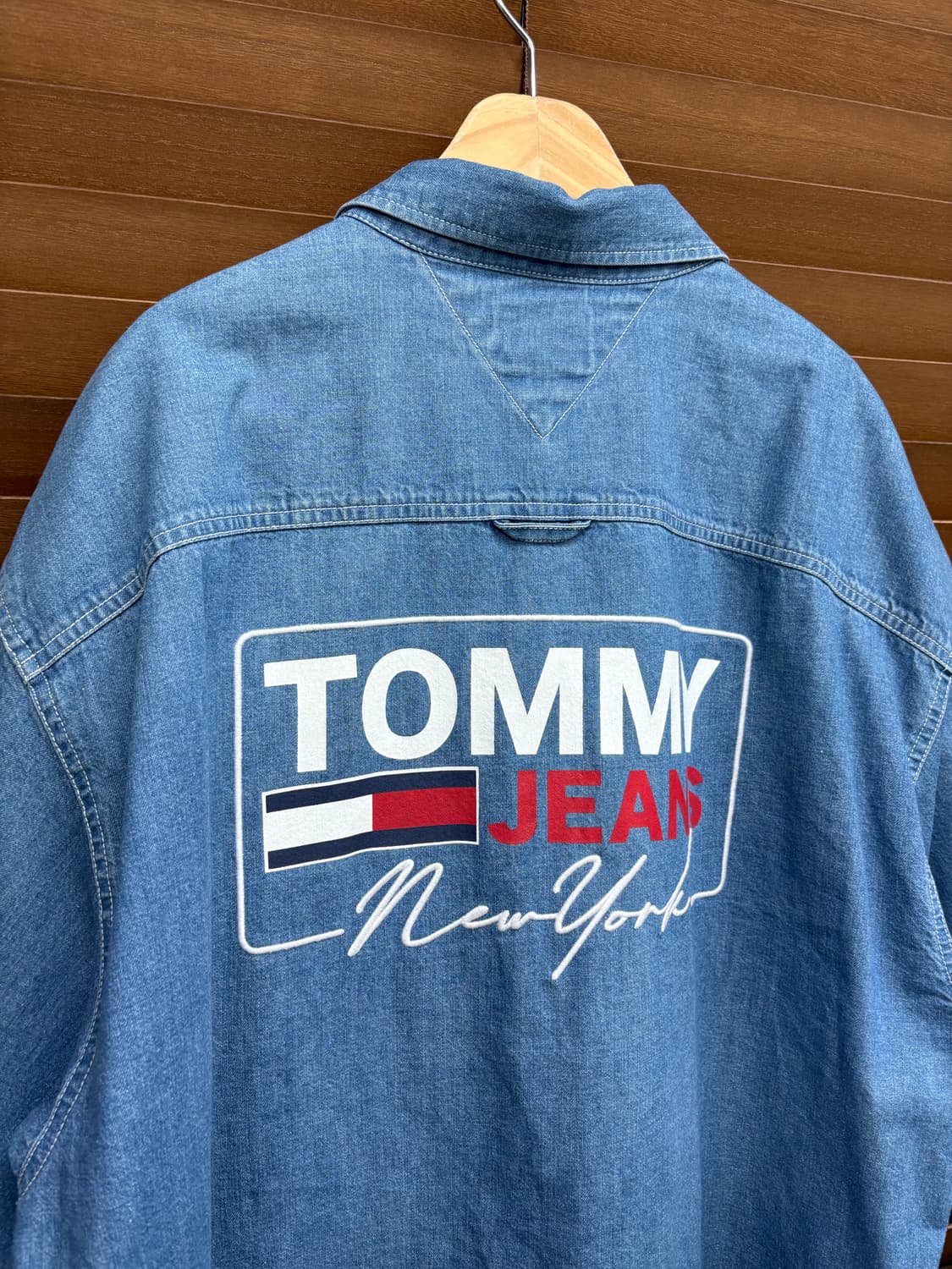 타미힐피거 백로고 쇼트 슬리브 워크 반팔 셔츠 상품이미지2