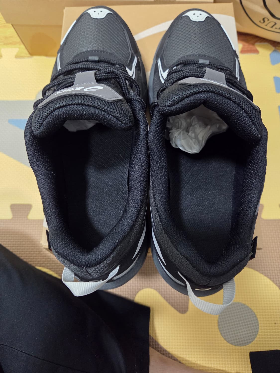 아식스 젤벤쳐 6 고어텍스 GTX 옵시디언 그레이 블랙 상품이미지3