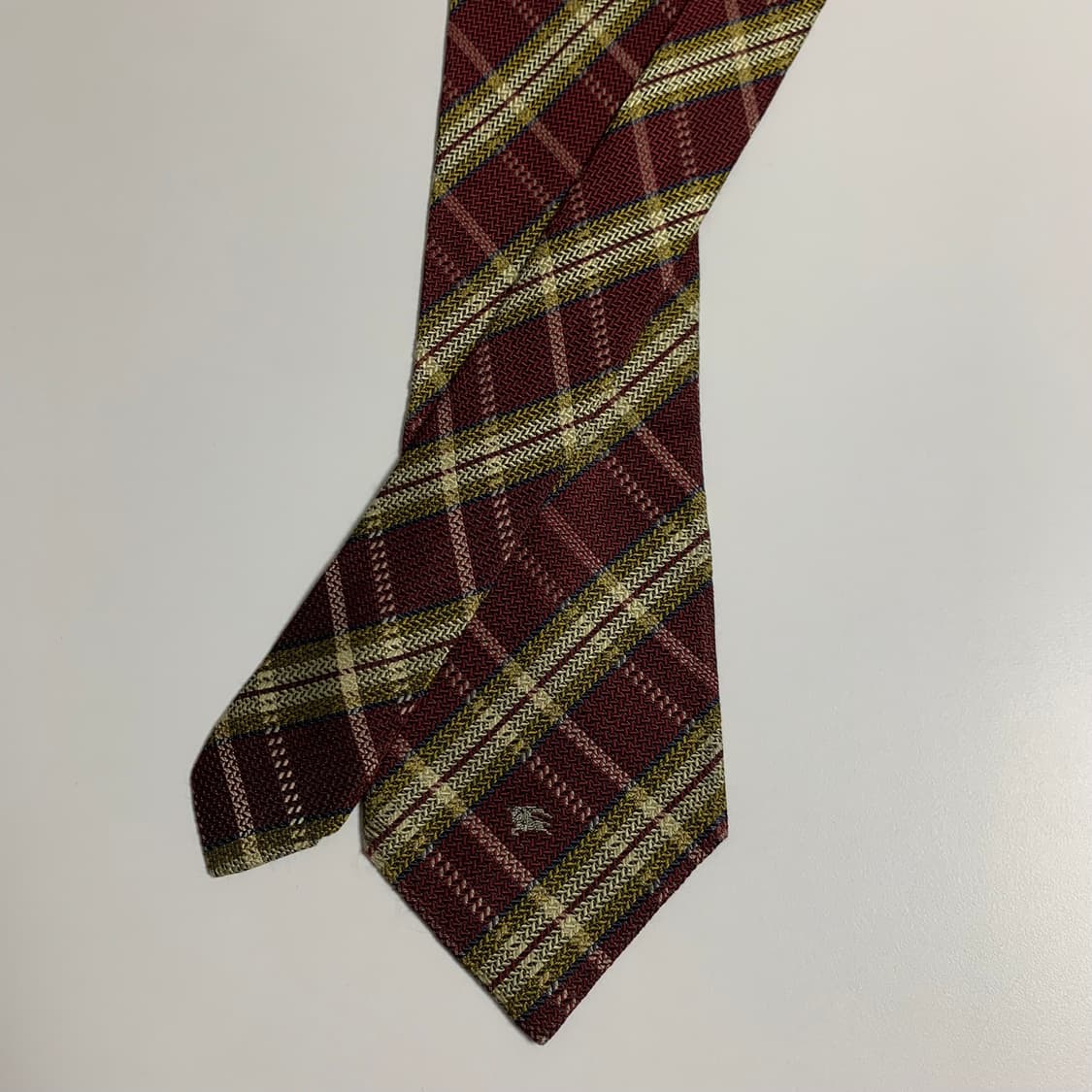 버버리(BURBERRY) 노바체크 명품넥타이 100실크 A등급 8.8cm 상품이미지3