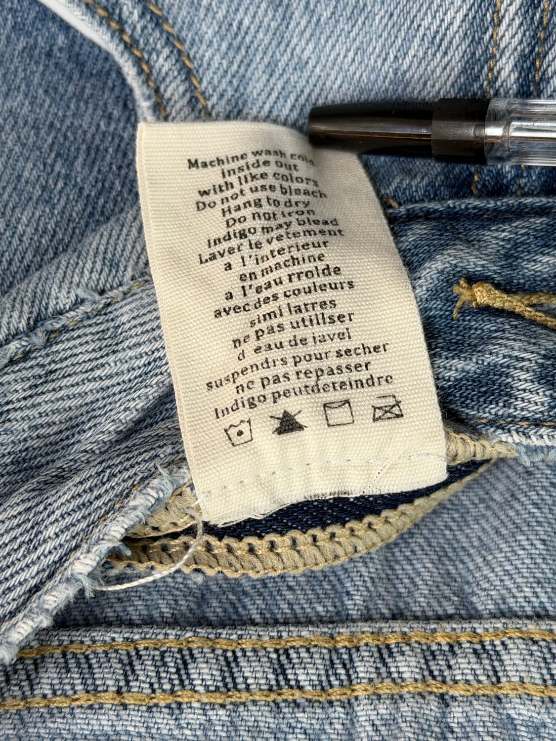 Rag&bone 하이라이즈 커티드 데님 진 여성 27 상품이미지9