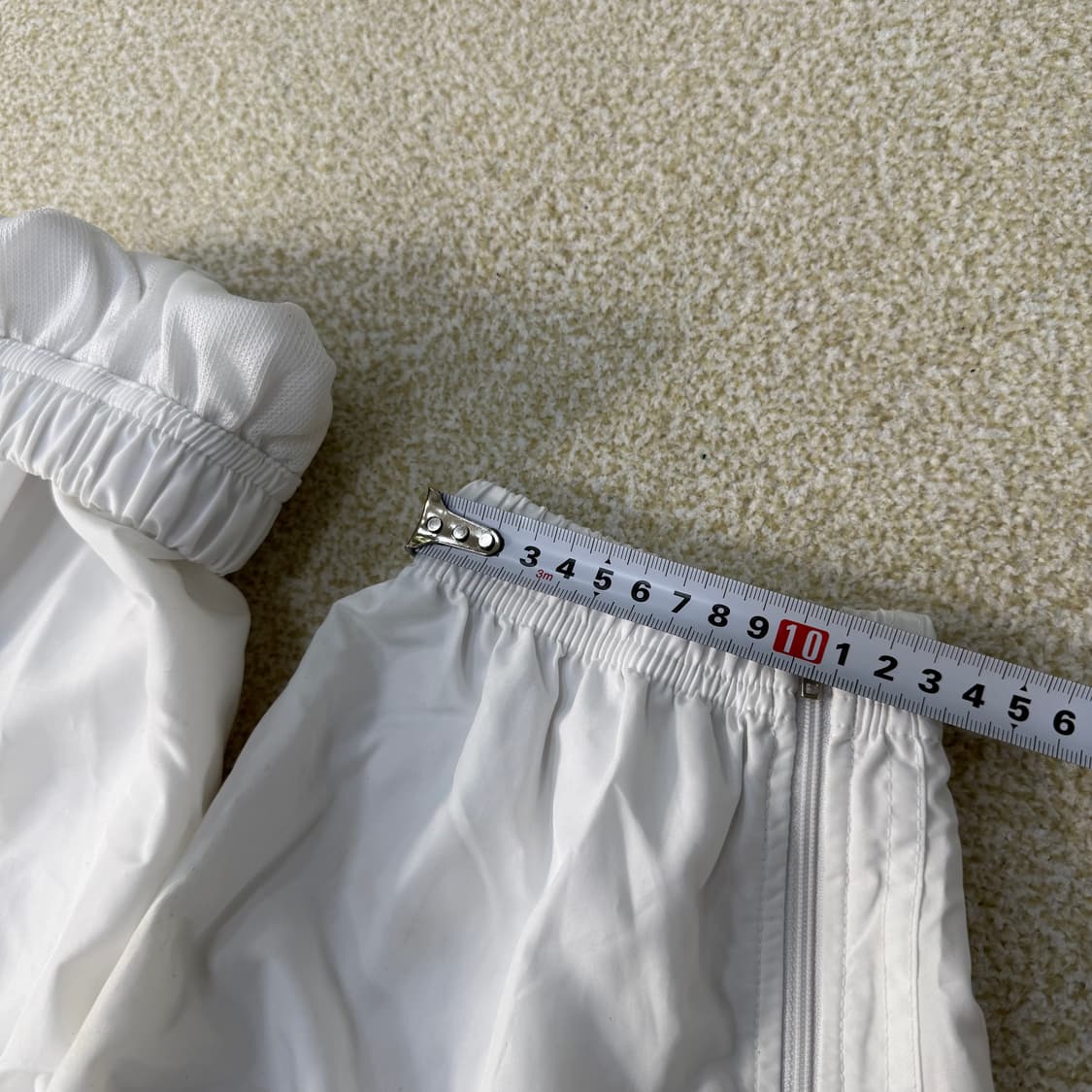 90 아디다스 화이트 우븐 조거팬츠 0121T2 상품이미지7