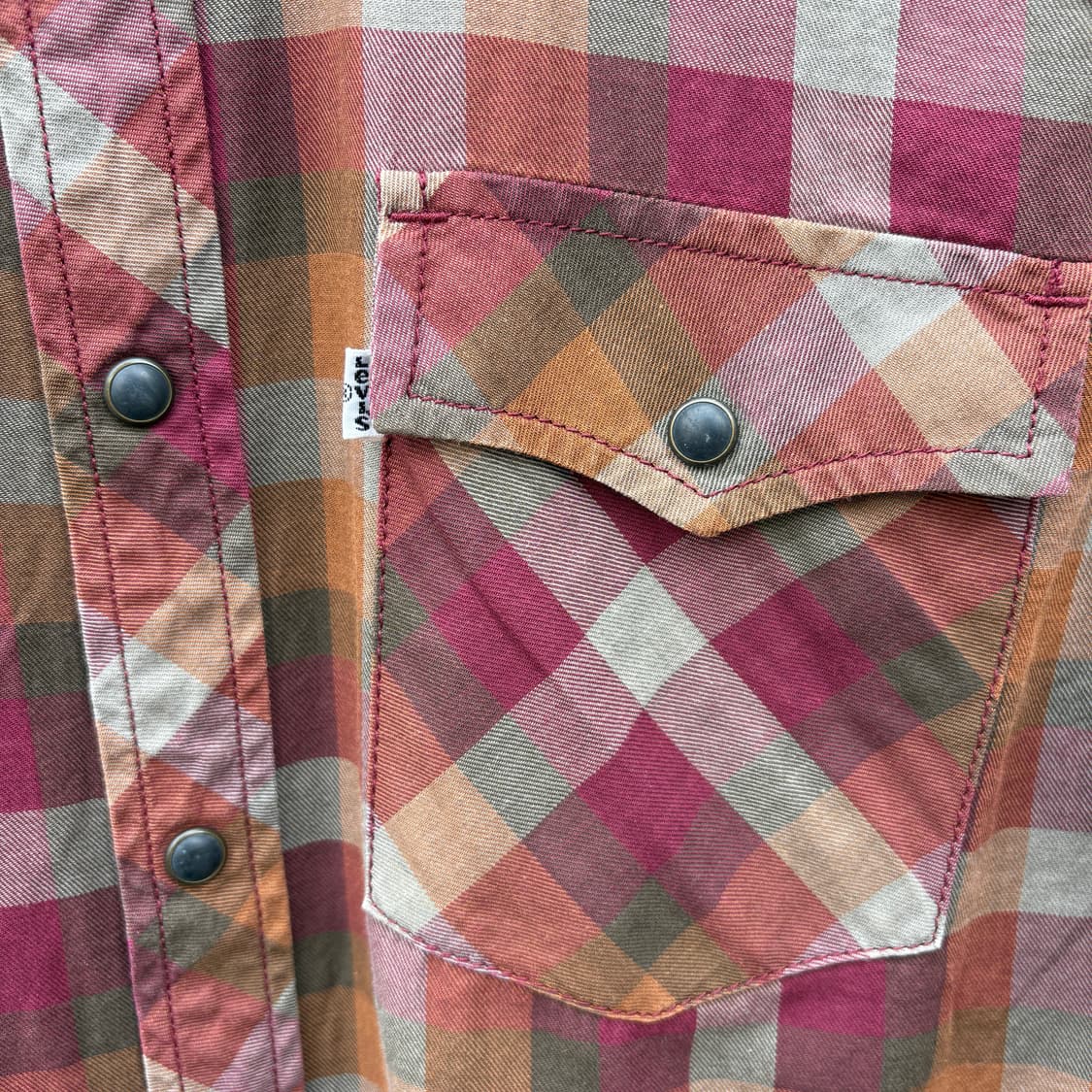 Levi’s 리바이스 체크 셔츠 상품이미지4