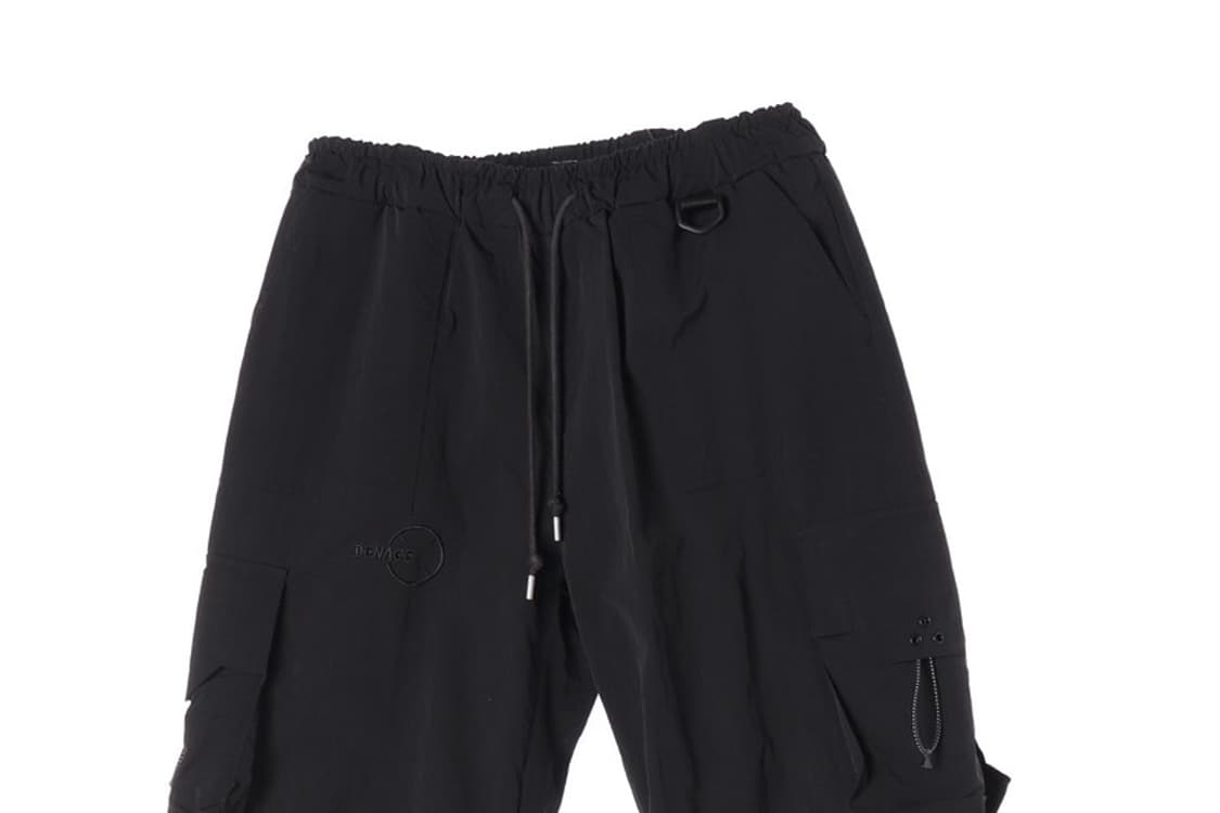 DENAGE 블랙 테크웨어 나일론 카고 팬츠 2 상품이미지3