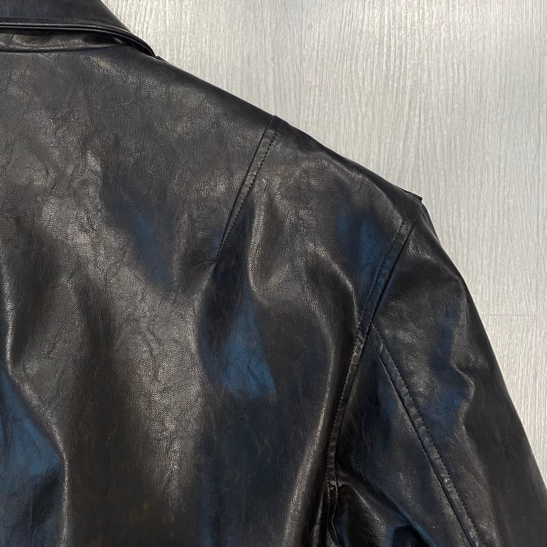 젠틀커버 A-2 레더 자켓 브라운 L 상품이미지5