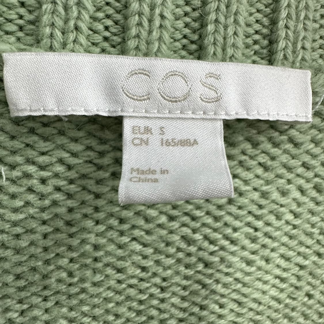 90 COS 코스 여자 루즈핏 브이넥 울 알파카 니트 상품이미지3