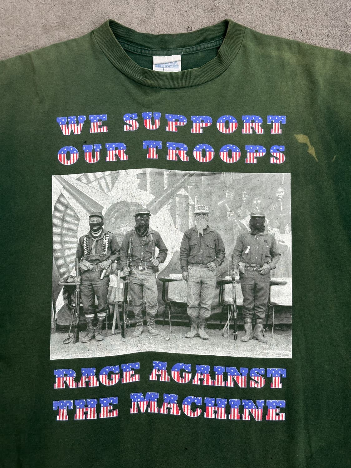 90s Rage Against The Machine 밴드 티셔츠 XL 상품이미지3