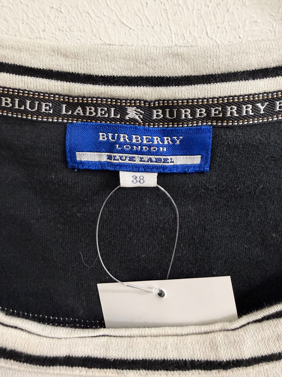 버버리 스트라이프 A라인 롱슬리브 데님 패딩 러힙 코디 세트 상품이미지7