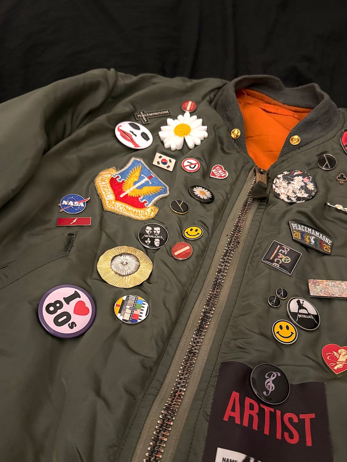 70s 알파인더스트리 커스텀 ma1 상품이미지3