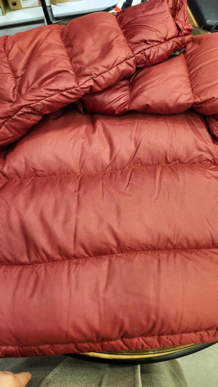 노스페이스 눕시 빨강 xs 상품이미지9