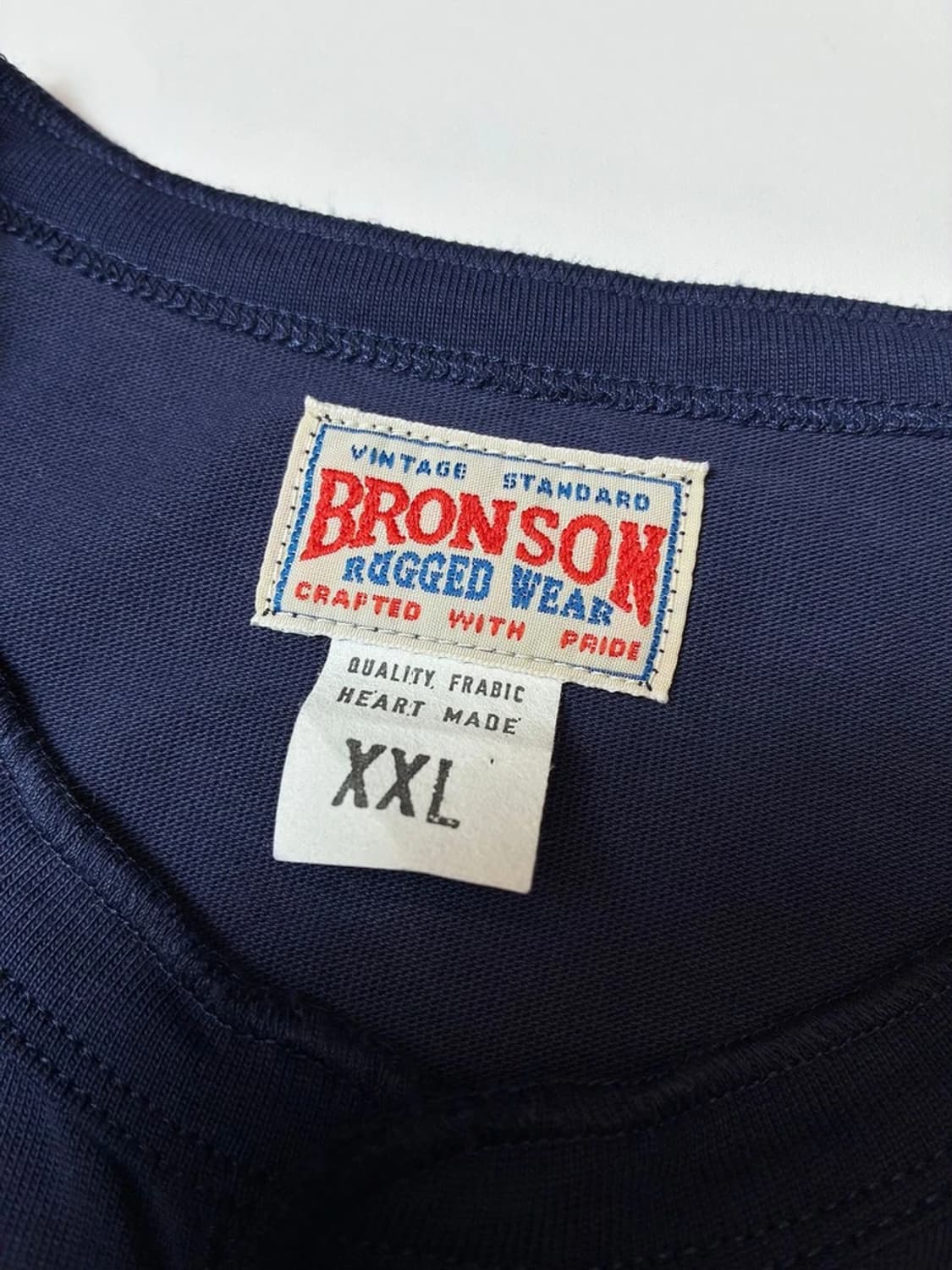 브론슨 21ss 올드타임 헤비코튼 헨리 숏 슬리브 PN8578 상품이미지6