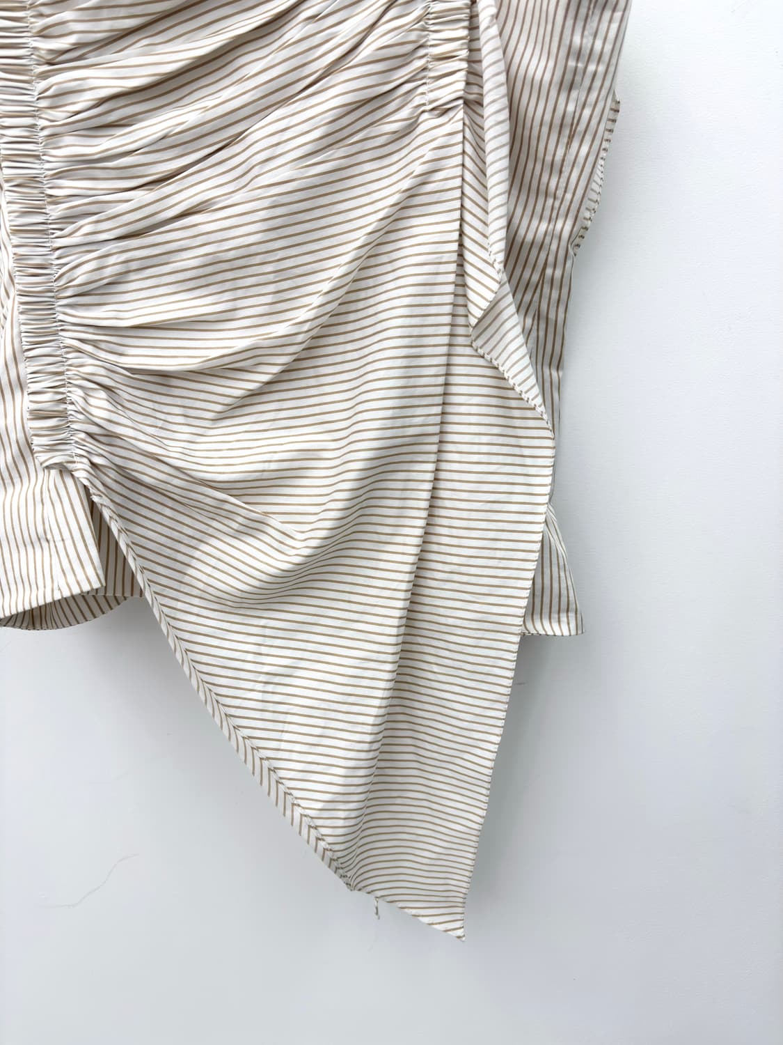 COTTON STRIPE DRESS TOP 상품이미지5
