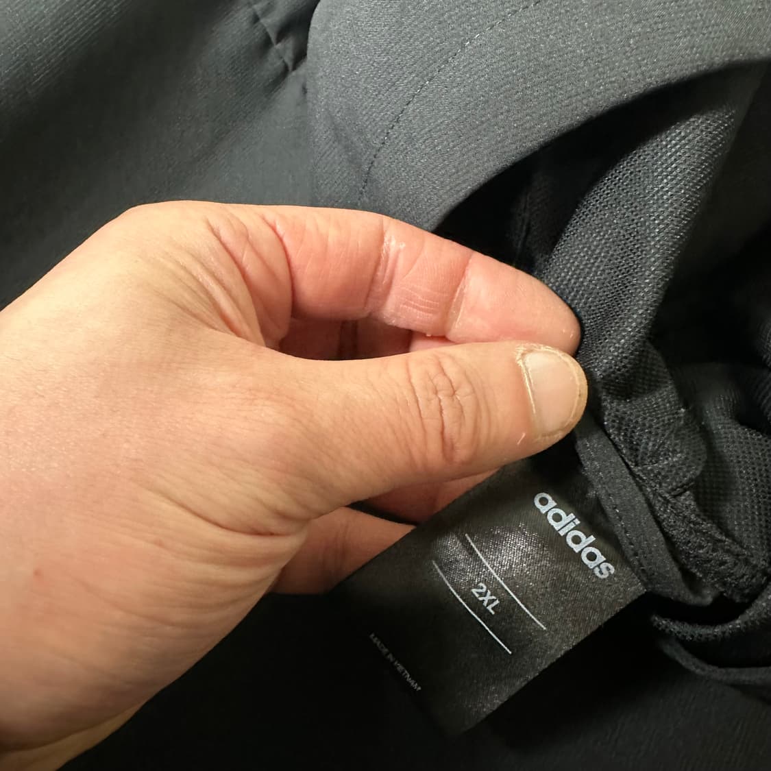 XL 아디다스 3스트라이프 폴리 후디 WB 우븐바람막이 상품이미지4