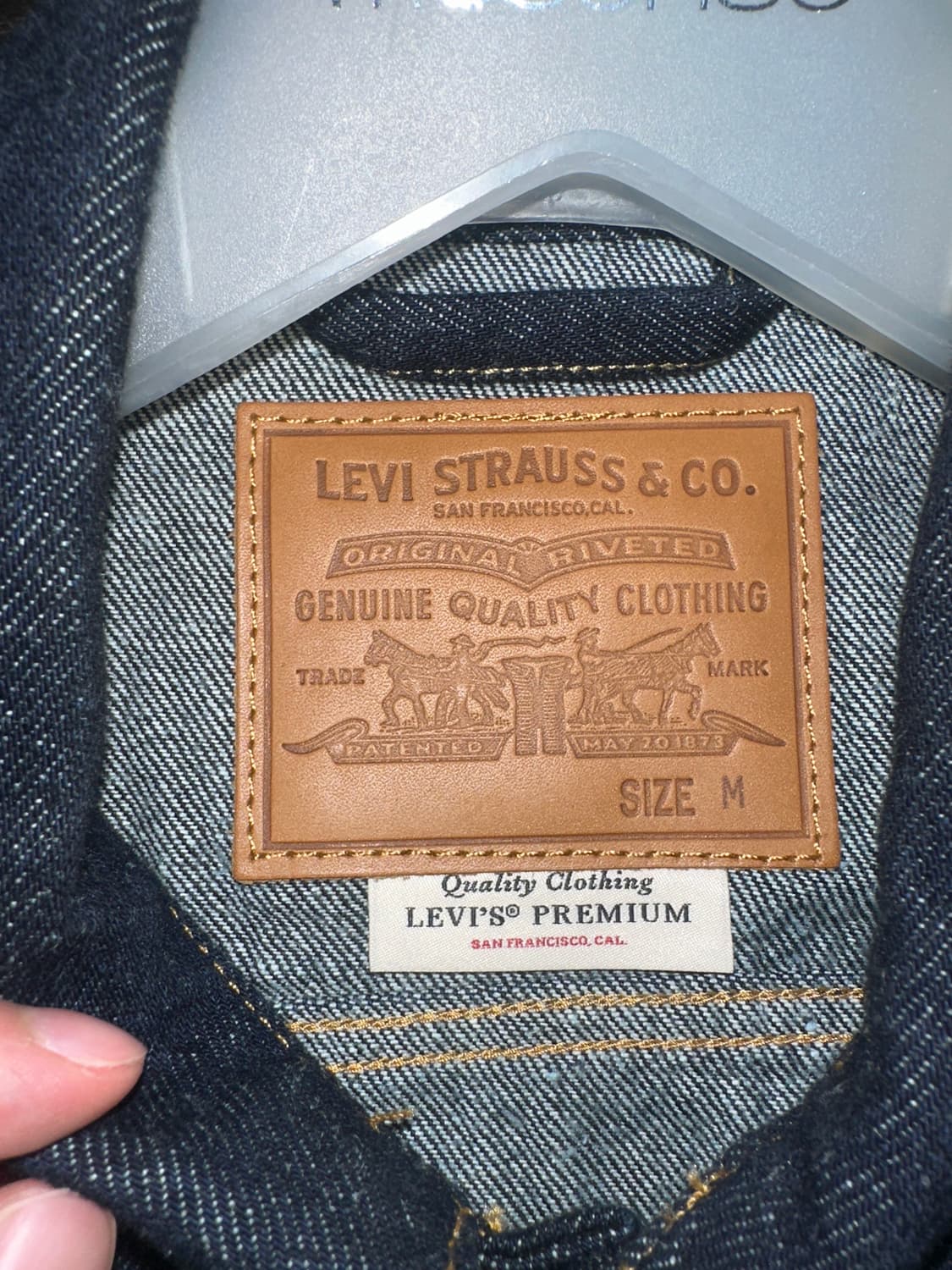 Levis biotop type 2 truker 데님자켓 상품이미지4
