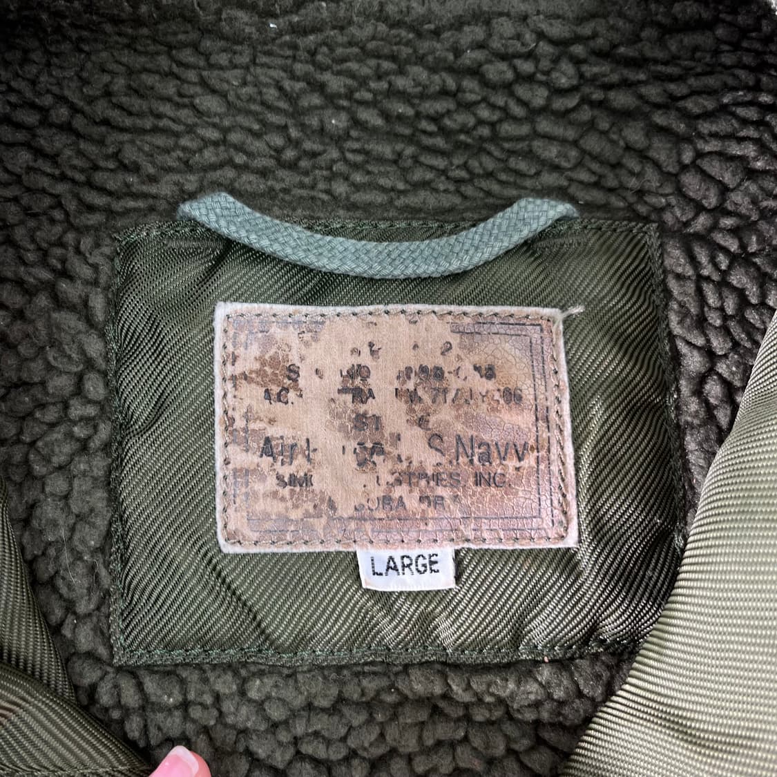 105 A-1 60s 오리지널 미해군 덱 자켓 상품이미지4