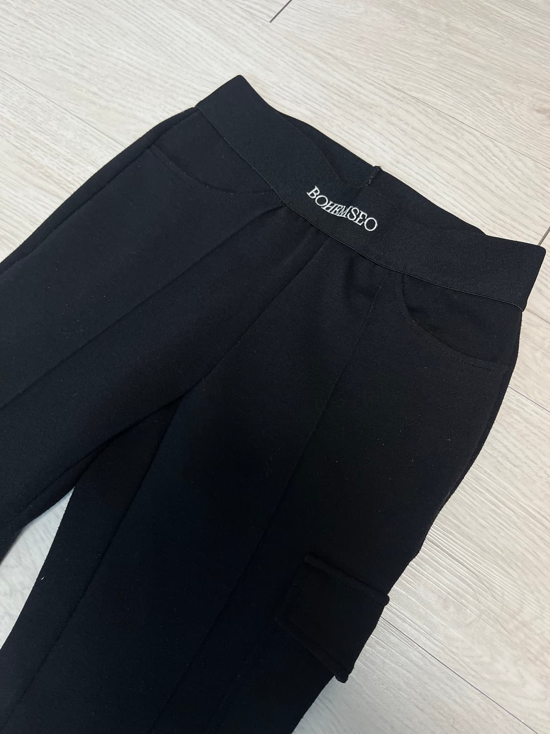 보헤미안서울 자카드 밴딩 포켓 팬츠 상품이미지2