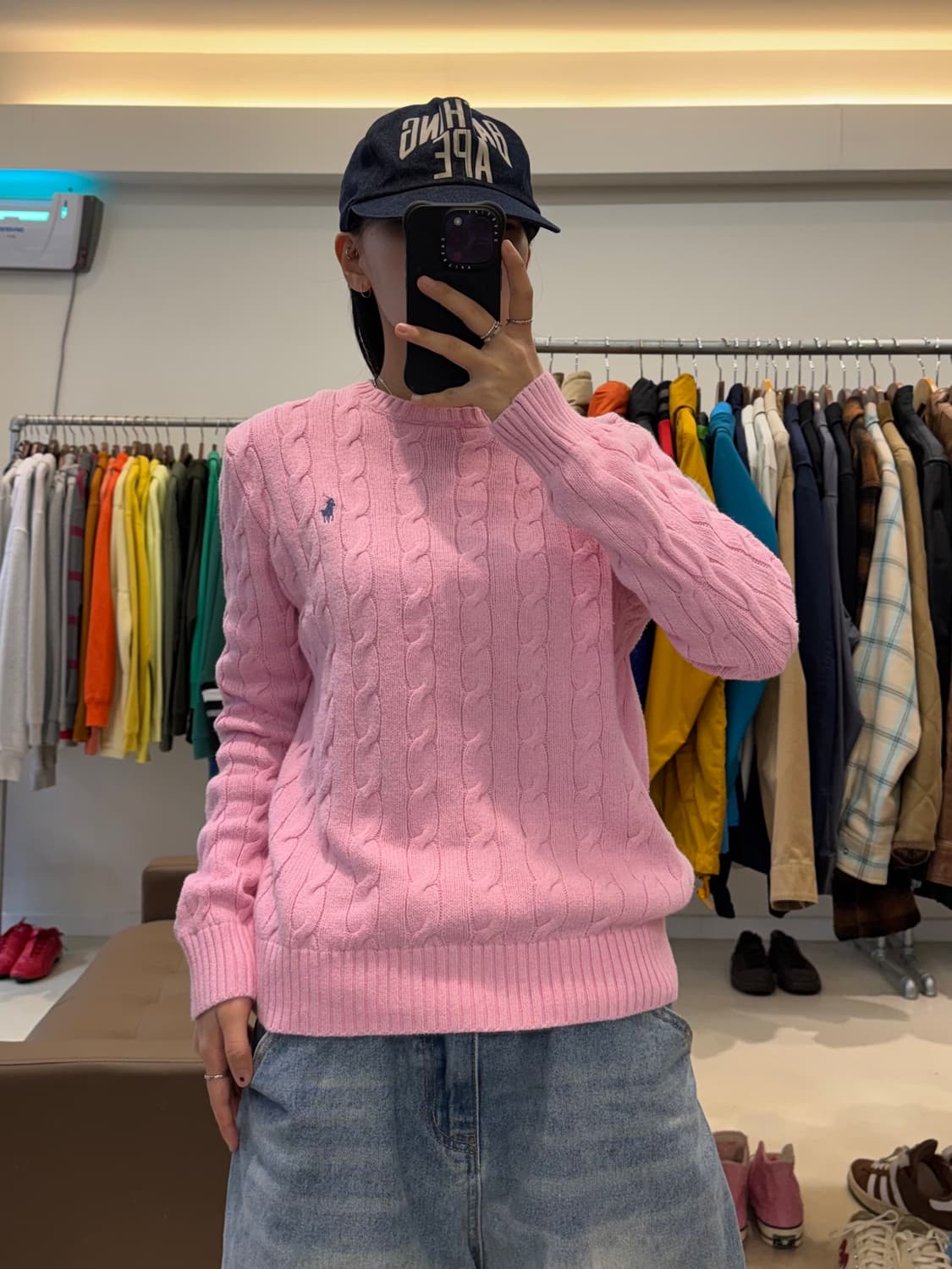 폴로 랄프로렌 꽈배기 니트 상품이미지5