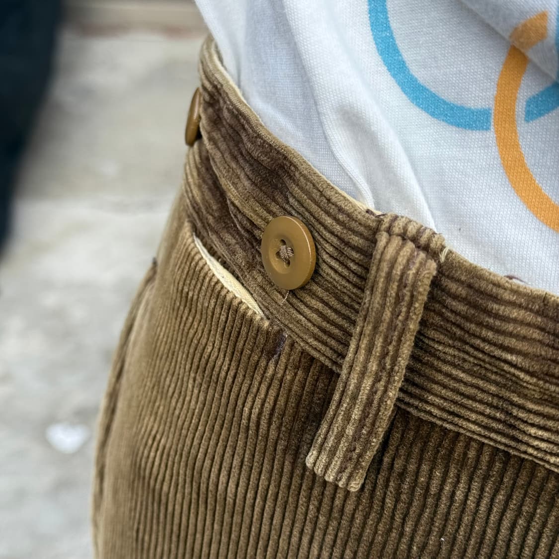 90's 복각 폴로 랄프로렌 올웨더 코듀로이 팬츠 30 상품이미지8