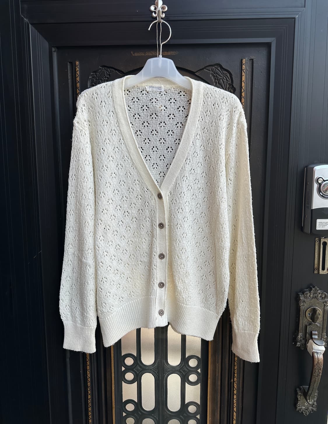 punching lace cardigan 상품이미지1