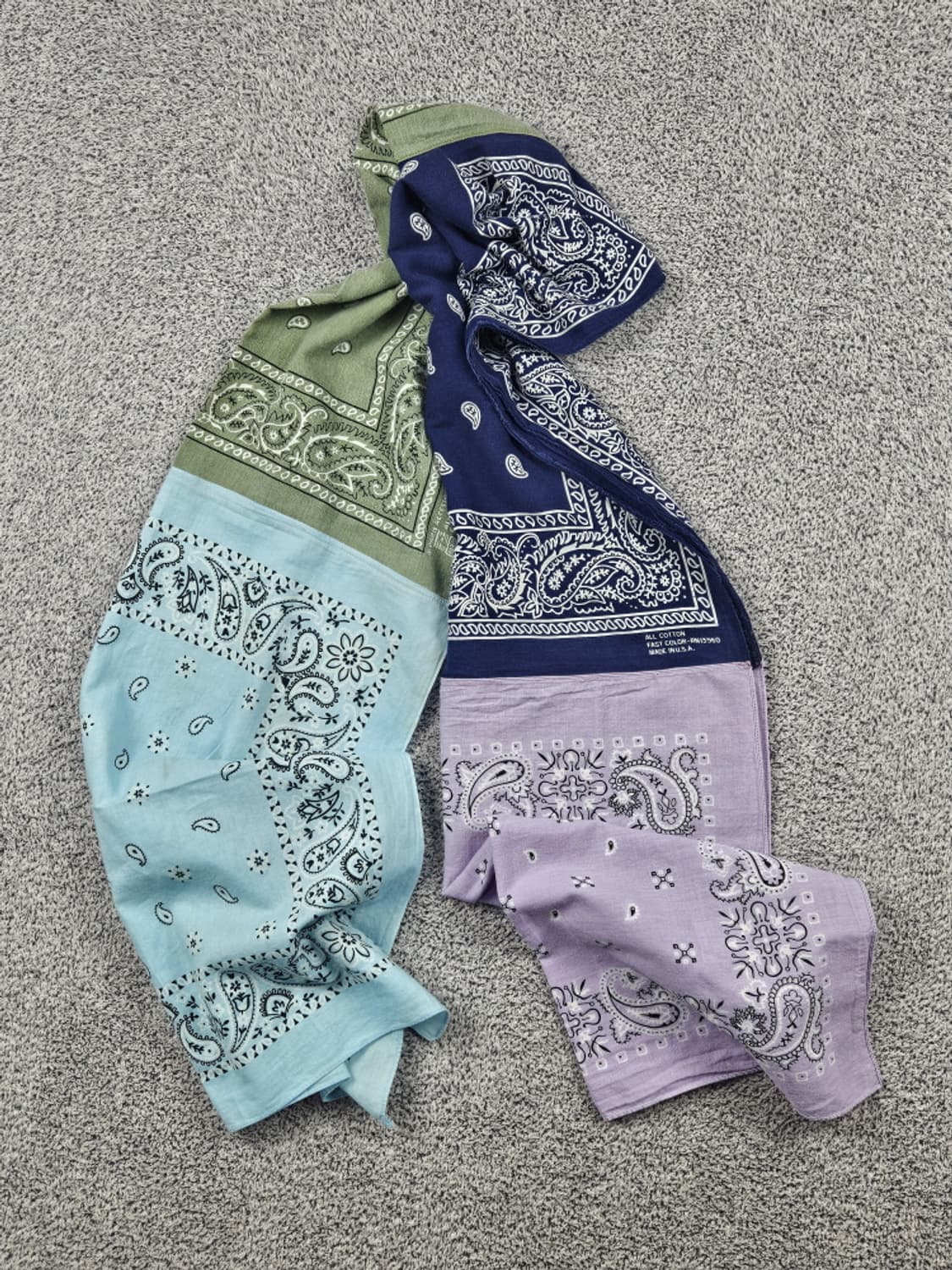 U.S.A 반다나 리워크 커스텀 스카프 머플러 / 10419 상품이미지8