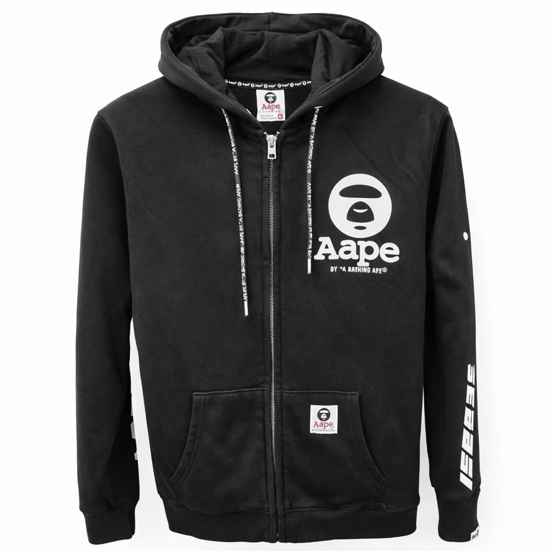 Aape by Bathing Ape 후드집업 XL 블랙 상품이미지1