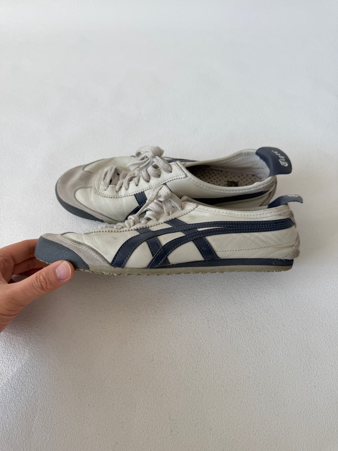 [255]오니츠카타이거 멕시코66 아이보리/네이비 상품이미지3