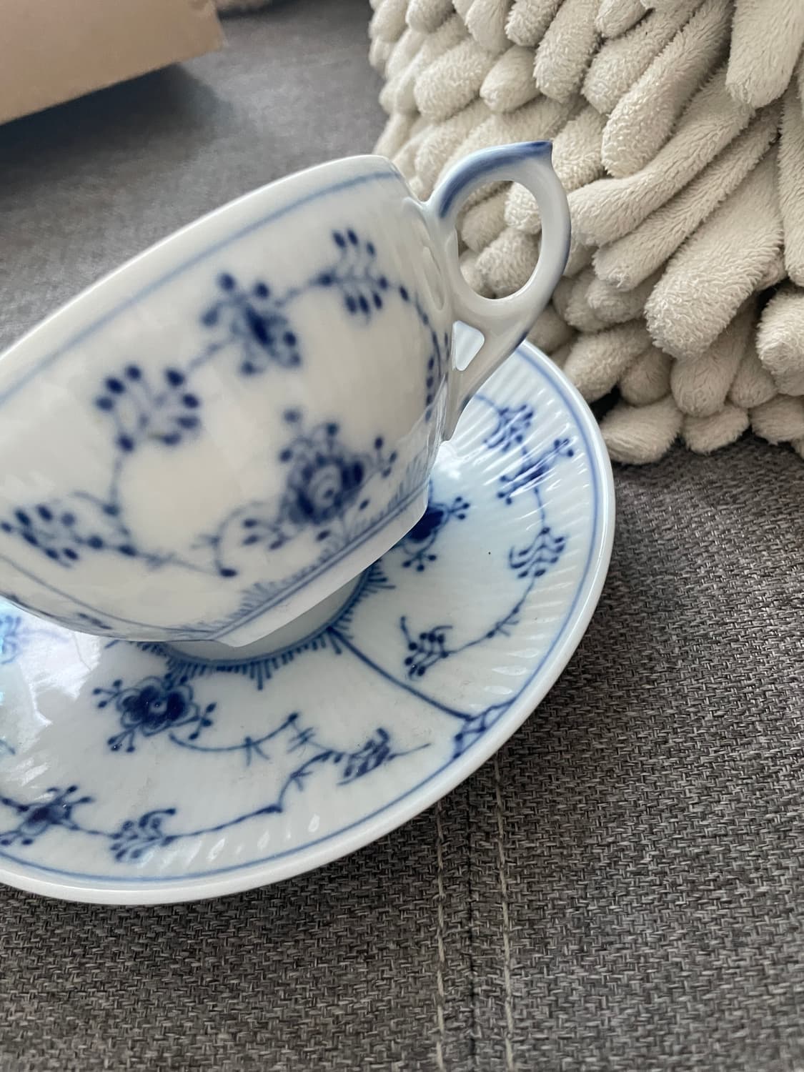 로얄 코펜하겐 블루 플루티드 플레인 찻잔 상품이미지2