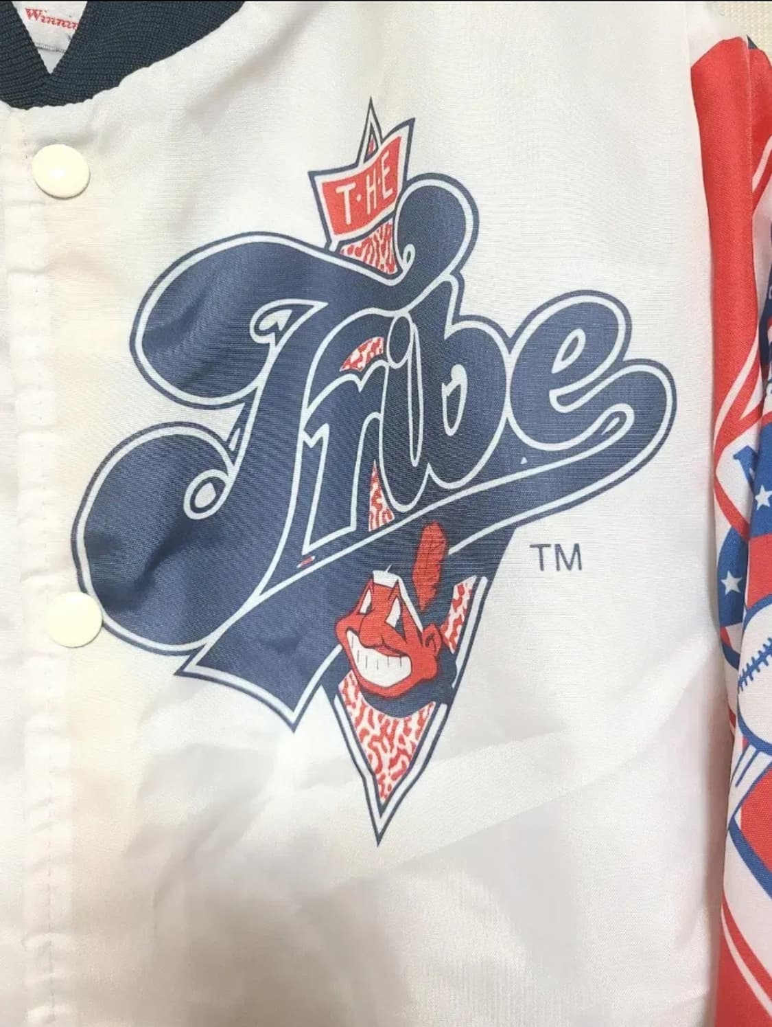 Chalk Line 클리블랜드 인디언스 봄버자켓 상품이미지3