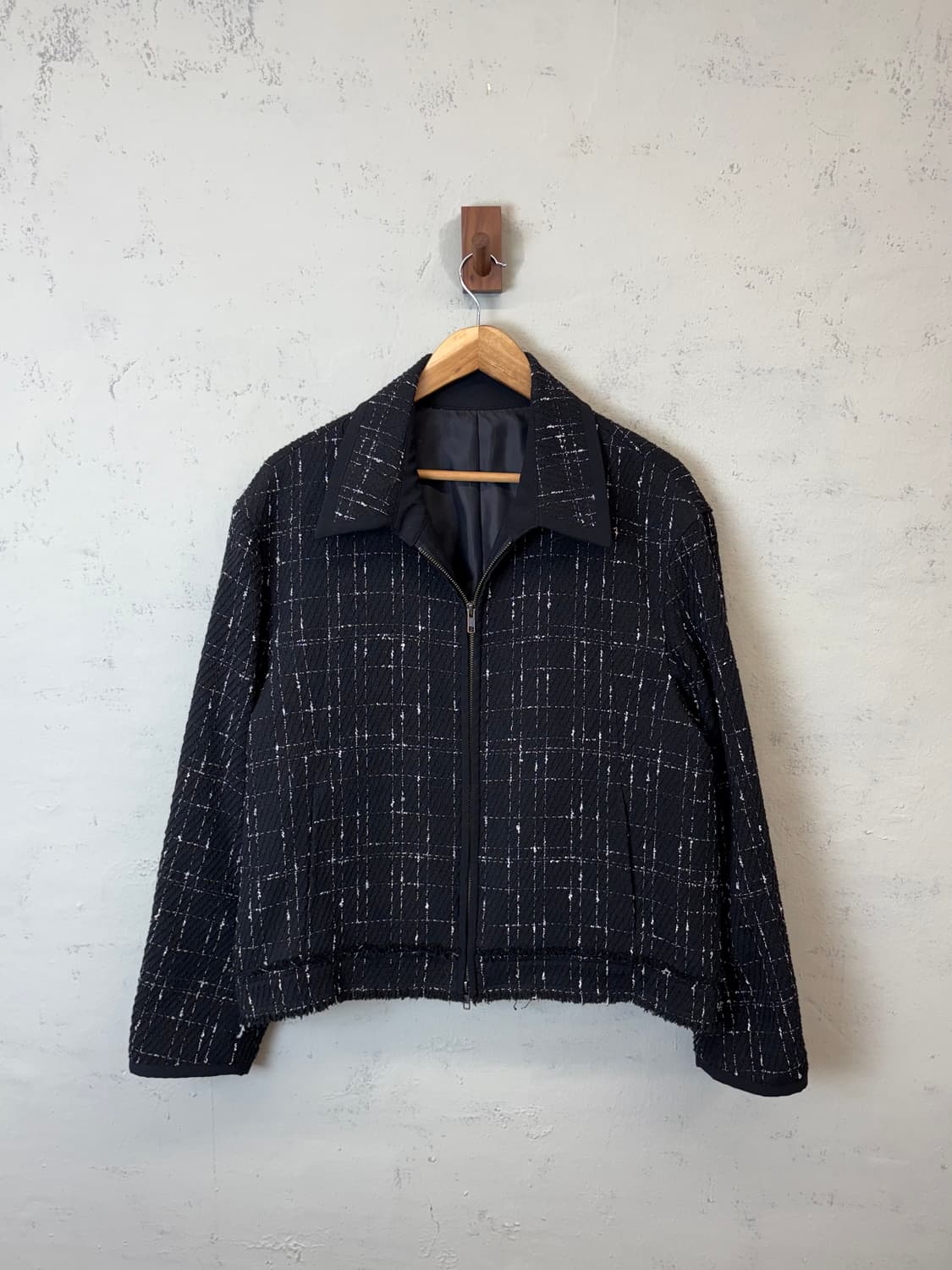 엘무드 트위드 트러커 자켓 상품이미지1