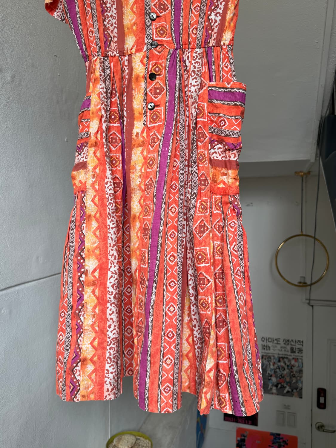 모리걸 에스닉 패턴 원피스 상품이미지3