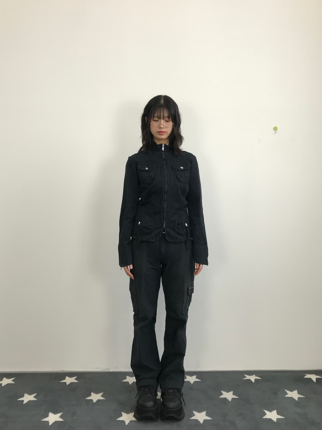 Banana Republic Pinstripe Field Jacket 상품이미지1