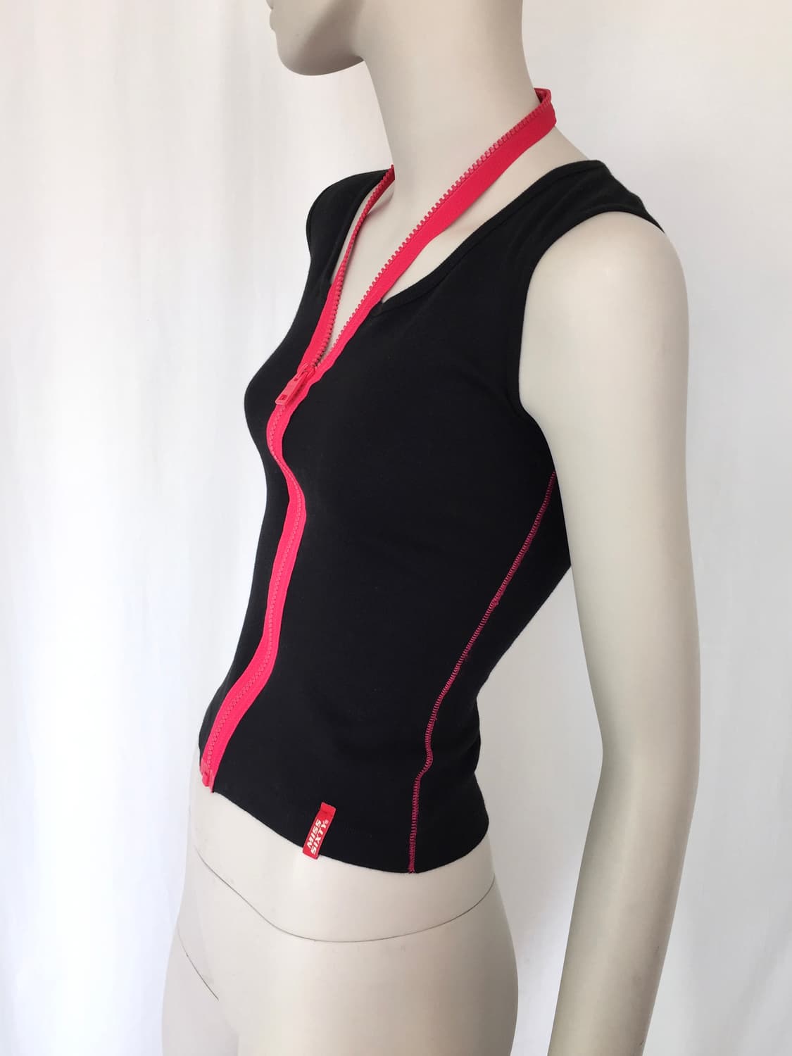 Miss-sixty Italy zipper halter Top 상품이미지5