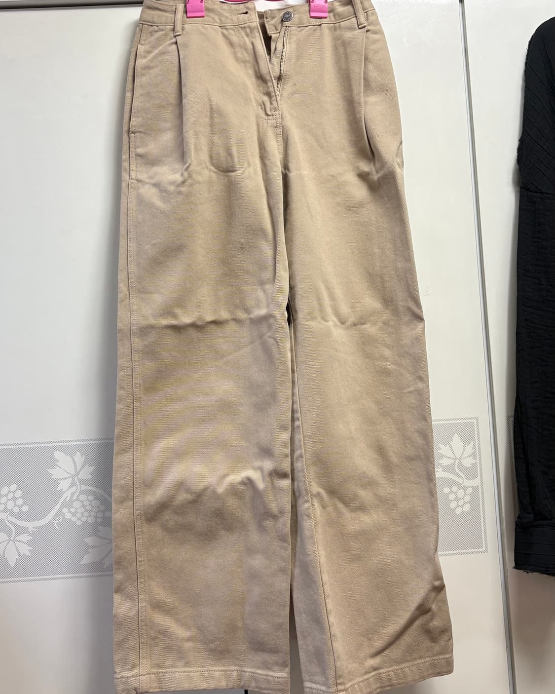 Le17septembre 르셉템버 르17셉템버 에센셜원턱데님 베이지 36 상품이미지2