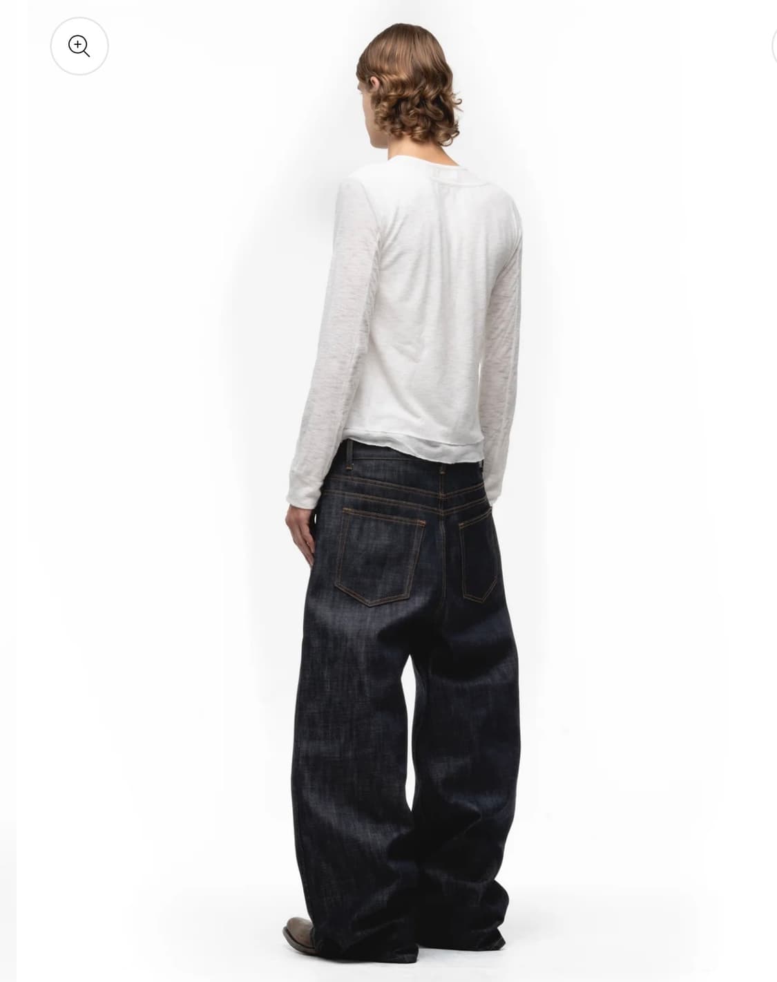 RAW DENIM JAPANESE LOOSE FIT BLUE 상품이미지3