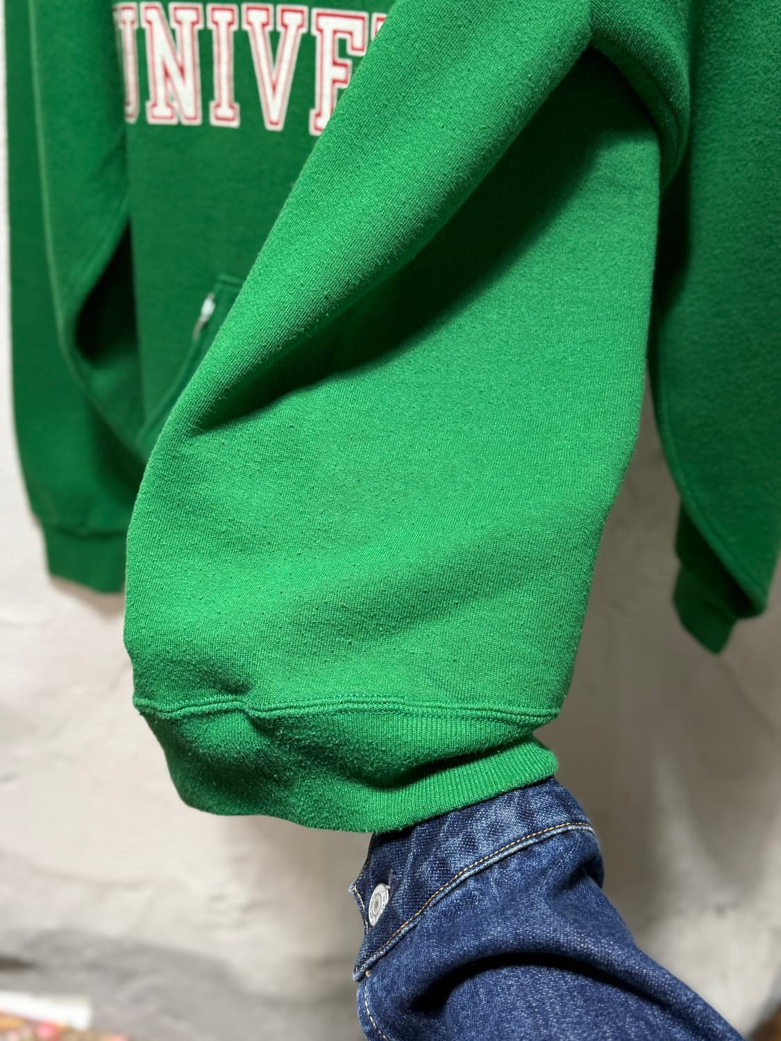 잔스포츠 Jansport 50/50 튜블러 후디 스웻 그린 상품이미지9