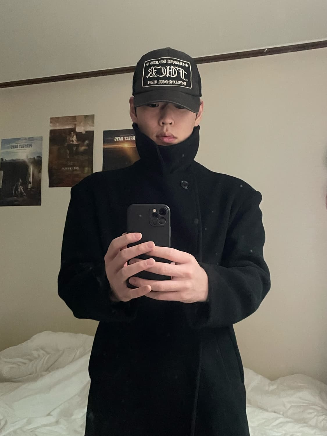 요지 야마모토 와이즈 울 피코트 상품이미지6