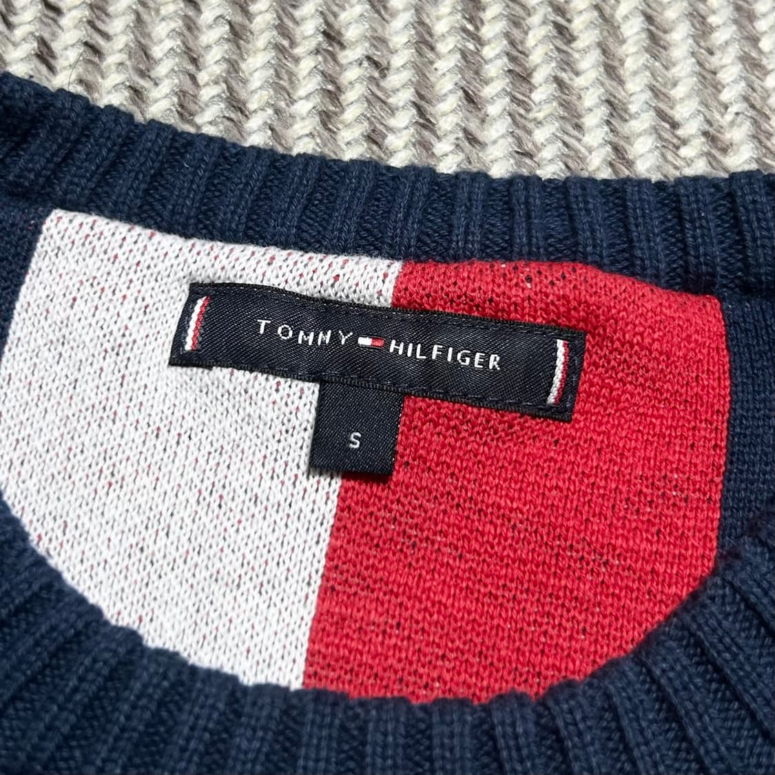 [S] Tommy 타미힐피거 우먼즈 케이블 라운드 니트 상품이미지5
