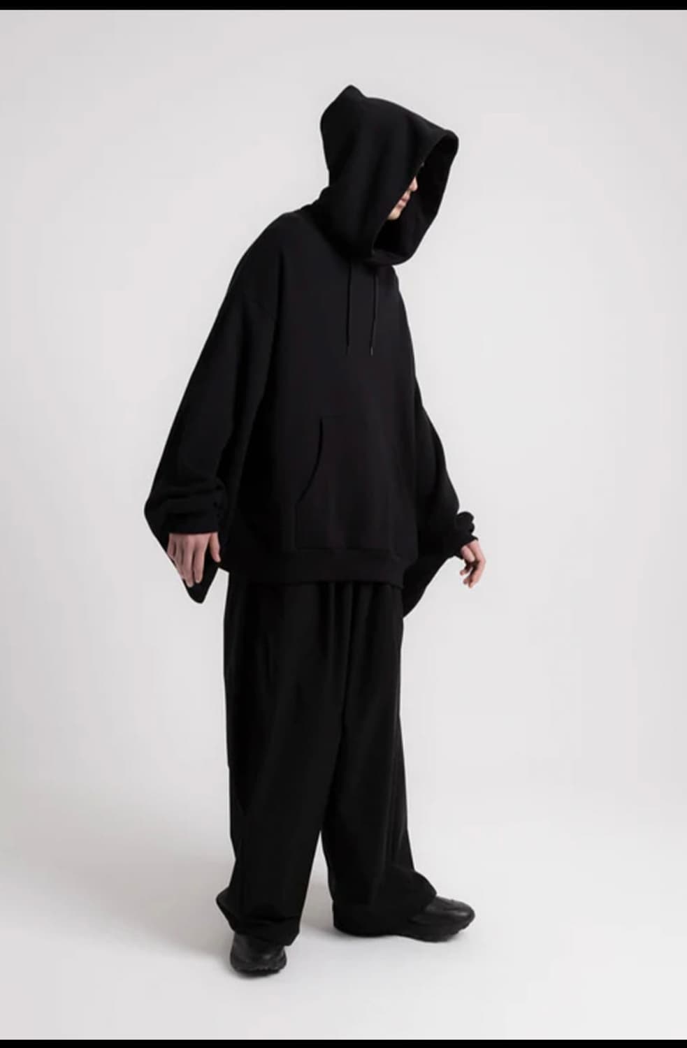 후미토 간류 23AW 기모노 슬리브 오버사이즈 후디 상품이미지1