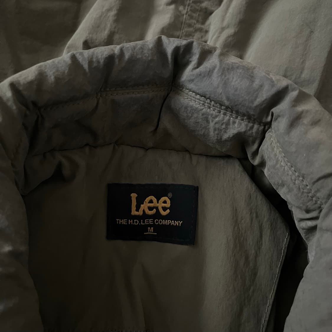 Lee 오버핏 카라 블루종 패딩 자켓 상품이미지6