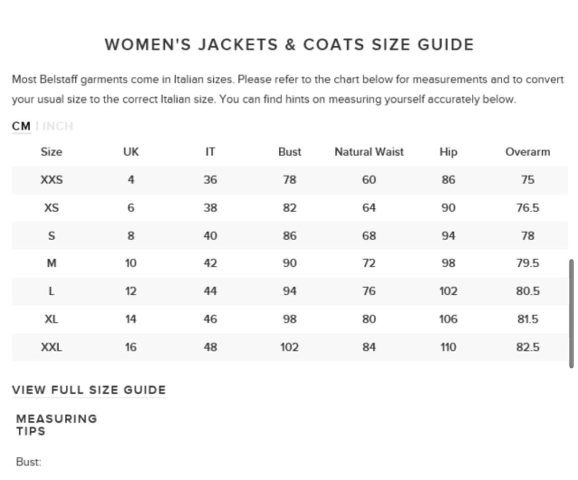 벨스타프 우먼 왁스자켓 상품이미지8