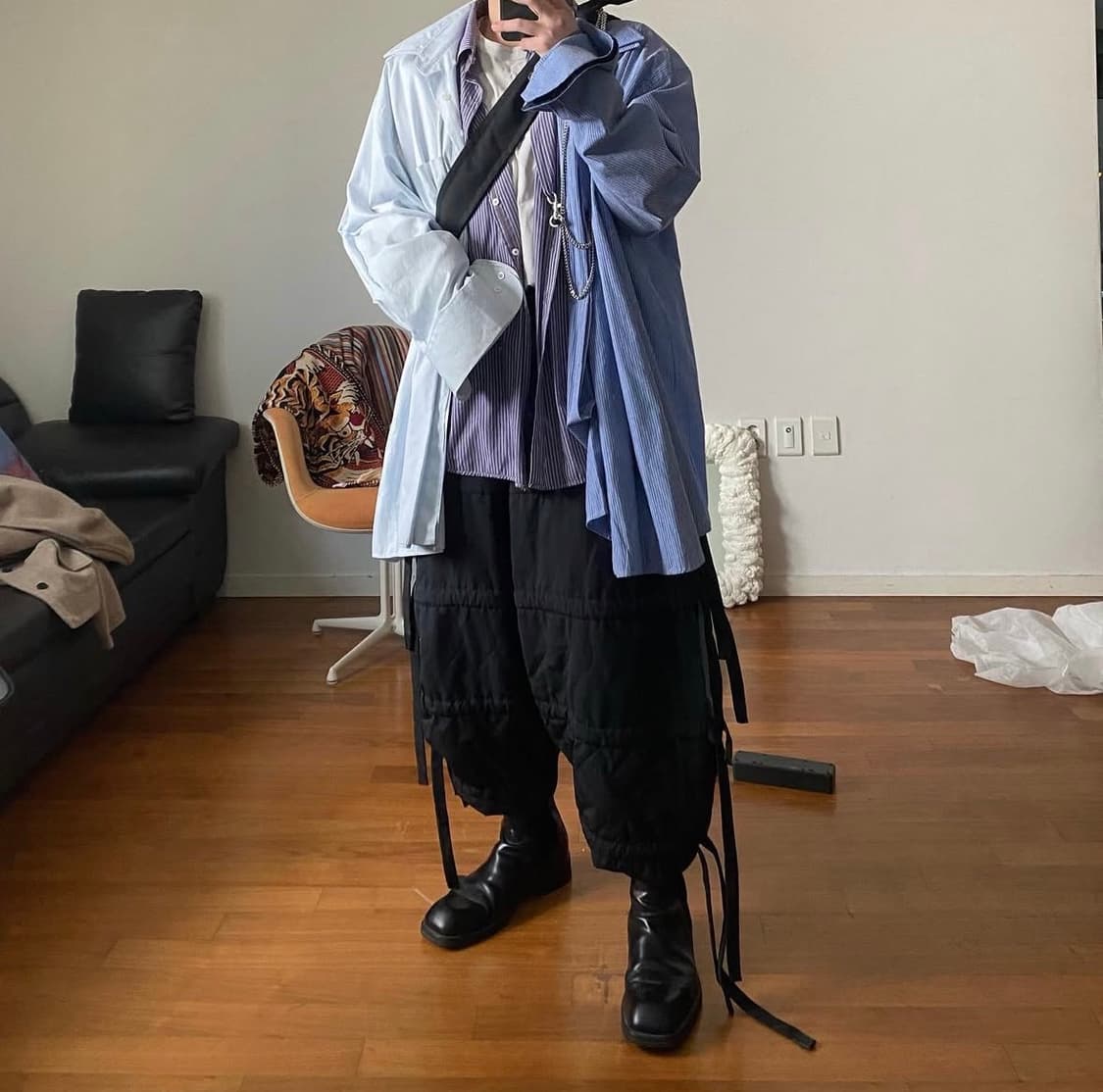 헤드메이너 19ss 리빌드 셔츠 상품이미지2