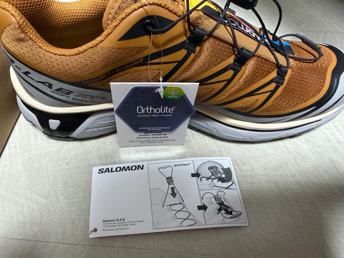 새상품 살로몬 xt6 캐세이 스파이스 280 상품이미지3