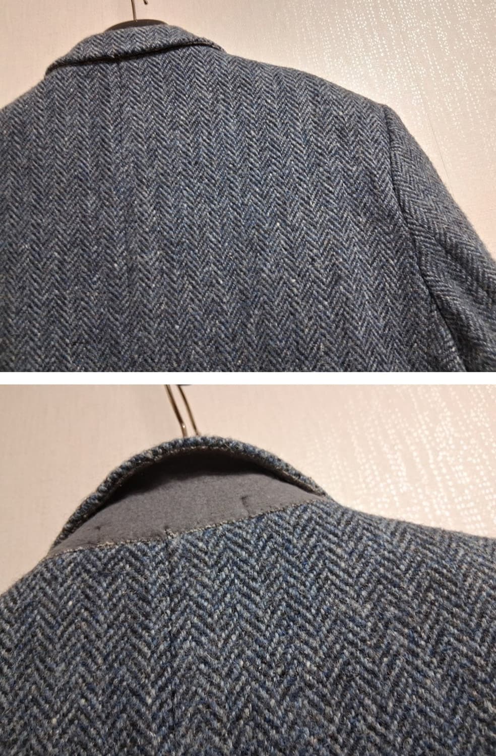 Harris Tweed Dunn.co 해리티지 트위드 헤링본모직쟈켓 M 상품이미지5