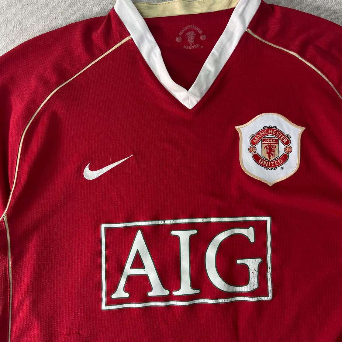 100 나이키 맨체스터 유나이티드 06-07 홈 유니폼 상품이미지2